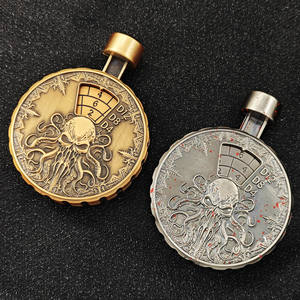 نرد معدني سبعة في واحد على شكل ساعة جيب لألعاب تقمص الأدوار مثل دي آند دي وكوكيه، هدية مثالية للعطلات - Product Image 3