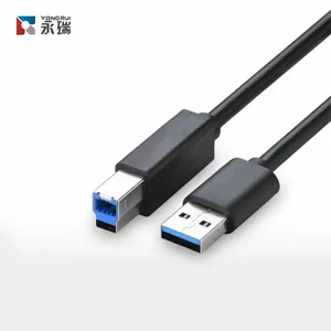 USBプリンターケーブルUSB3.0タイプAオス-Bオスケーブル (HDDハードドライブ用)