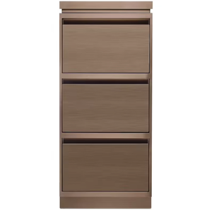 Chariot de salon de beauté moderne de luxe en acier inoxydable à 3 tiroirs avec finition dorée pour utilisation hôtelière - Product Image 5