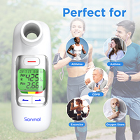 Débitmètre pulmonaire intelligent Bluetooth, testeur numérique portable de la fonction pulmonaire