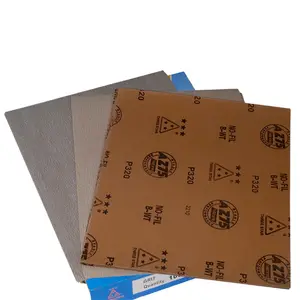 A275 coarse sand sanding emery paper roll grits 120 320 for wood car automotive abrasive sandpaper Lijas sheets