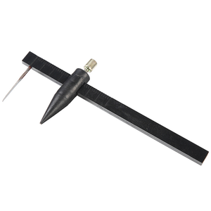 Zwart Hout Keramische Aardewerk Klei Remklauwen Meten Cirkel Aardewerk Snijden Kompas Snijders Liniaal Gereedschap Voor Cirkelvormige - Product Image 3