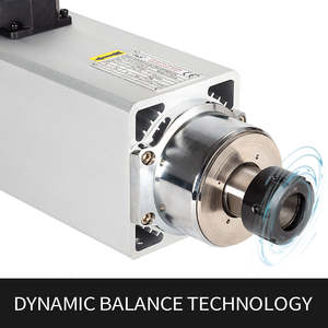 Motor de Husillo Refrigerado por Aire CNC Zhong Hua Jiang de 6KW ER32 220V/380V para Máquina de Perforación CNC - Product Image 3