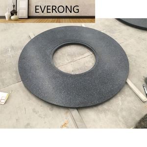 Customized Black Pearl Granite Countertop Vanity <strong>Top</strong> Square Round <strong>Fire</strong> <strong>Pits</strong> <strong>Table</strong> <strong>Top</strong> Polished Leathered Finish - Product Image 4