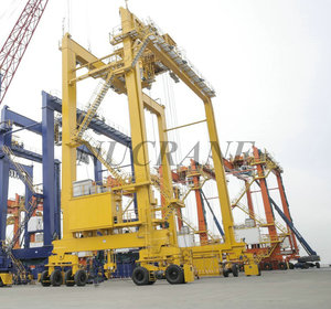 Dieselbe triebener Reifen für spezial isierte <span class=keywords><strong>Container</strong></span>-<span class=keywords><strong>Terminal</strong></span>-Yards Port 40t <span class=keywords><strong>Container</strong></span>-Portalkran - Product Image 2