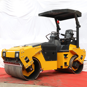 Rodillo de doble rueda de acero de 3 toneladas, herramienta de construcción de carreteras, con fuerte vibración, compa fuerte, hecho en China - Product Image 6