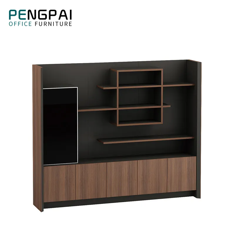 PENGPAI alto grande libro di formato cabinet bookshelf ufficio deposito armadio di stoccaggio