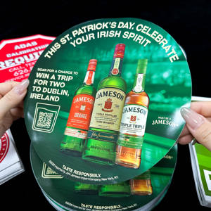 <span class=keywords><strong>Autocollant</strong></span> en vinyle adhésif double face brillant pour vitres de voiture et contenants en verre - Product Image 2