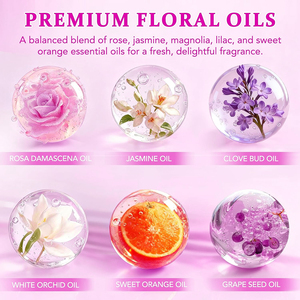 Aceite floral de marca privada de alta calidad que mantiene la sensación de frescura y promueve el control natural del olor en formato softgel. - Product Image 3