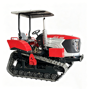 รถแทรกเตอร์ตีนตะขาบ Mingzhaosifang รุ่น Bibo Heavy Duty 80 แรงม้า พร้อมอุปกรณ์เสริมครบชุดสำหรับงานไถพรวนและขุดร่อง - Product Image 3