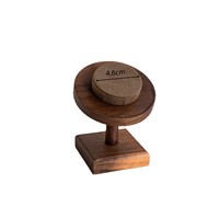 Présentoir vertical en bois massif de style rétro pour bijoux (bracelets, colliers, bagues) avec organisateur suspendu