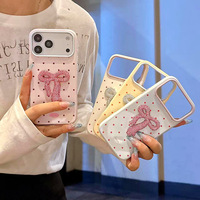 Coque de téléphone portable INS Wave Point pour iPhone 17 Pro, 16, 15, 14, 13, 18, 13 Pro Max – Coque souple Macaron Jelly Shell Funda – Housse arrière