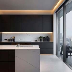 Armarios de cocina personalizados de alta calidad de lujo Organización práctica para interiores Juegos de cocina para el hogar - Product Image 4