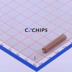 T19-433M Antenna Through hole Component (THT) RF Spring Antenna 433MHz 10MHz 2.5dBi - Product Image 1