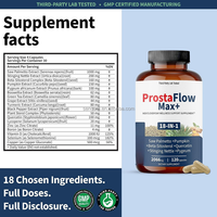 Complexe Herbal Premium de Palmier Nain en Capsules – Extrait Multi-Plantes pour le Soutien Nutritionnel de la Prostate Masculine