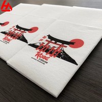 Serviettes jetables imprimées en Airlaid – Personnalisation usine (logo, taille, couleur) – Serviettes de table douces en Airlaid pour les événements et les commerces alimentaires