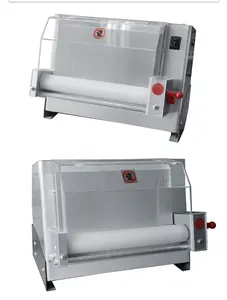 Mesin Gulung Pizza Mini, Gelinding Adonan Mini Kecil Atas Meja, Roda Cacing Komersial Digunakan Di Filipina