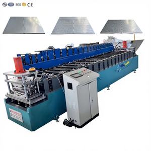 Machine de profilage à froid pour poutres de rayonnages à niveaux, machine de profilage à froid pour rayonnages de stockage en acier, prix en Chine - Product Image 1