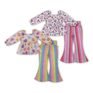 Preventa MOQ 5, Ropa de Verano Estilo Occidental para Niñas en Rosa Azteca, Vestidos para Hermanas al por Mayor, Conjuntos de Boutique para Niños, Ropa a Precio de Fábrica - Product Image 4