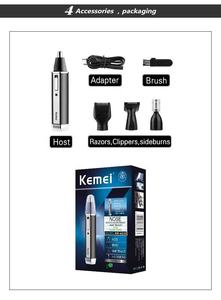 Kemei KM-6630 4 In 1 testina di taglio staccabile rasoio portatile multifunzionale per rifinire i peli <span class=keywords><strong>del</strong></span> <span class=keywords><strong>naso</strong></span> - Product Image 6