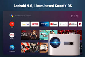 Imagen láser <span class=keywords><strong>Vivibright</strong></span> F40Up 4K R20 Max Qiaolet <span class=keywords><strong>Mini</strong></span> lugar grande Startimes <span class=keywords><strong>proyector</strong></span> Tv Dlp para exteriores 10000 lúmenes - Product Image 2