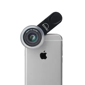 IBOOLO Universal Clip Lens 25MM distortion free 10X Macro lens for iPhone SAMSUNG Tablet