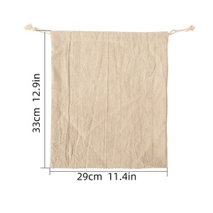 Borsa per il pane <span class=keywords><strong>in</strong></span> <span class=keywords><strong>tessuto</strong></span> di lino riutilizzabile riciclata biodegradabile di design personalizzato personalizzabile all'ingrosso - Product Image 6