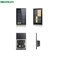 SEXANKA KNX écran tactile verre interrupteur intelligent 5.5 pouces écran tactile maison écran tactile intelligent