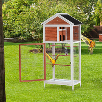 Vente chaude grande maison de luxe canari respirant grand perroquet élevage cage à oiseaux avec support de poussée grande cage à perroquets