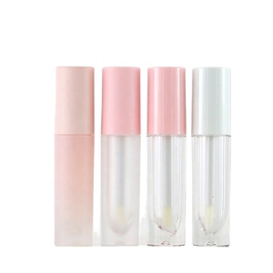 Tuýp son bóng tròn màu hồng mờ tùy chỉnh bán buôn số lượng lớn 5ml, lọ đựng son bóng rỗng, bao bì mỹ phẩm, tuýp nhựa - Product Image 6