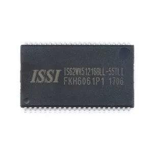 HXC IS62WV51216BLL-55TLI TSSOP-44 Unité de mémoire RAM Circuit intégré SRAM 4MBIT PARALLEL 44TSOP II EN STOCK - Product Image 1