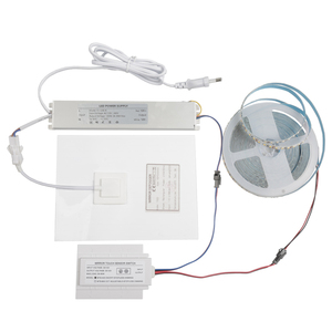 Thông minh DC12V 5A 60W Đôi Nút cảm ứng Gương phòng tắm cảm biến chuyển đổi điện dung cảm ứng cảm ứng mờ chuyển đổi - Product Image 4