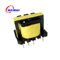 Transformateur BAIRUI haute fréquence 24V/12V, mini-inducteur à montage en surface EE19, monophasé, boîtier DIP, noyau en ferrite, non blindé, conforme RoHS
