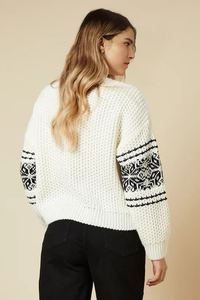 Benutzer definierte FNJIA Damen Strick pullover Klassische hässliche Weihnachts pullover Jacquard Neuheit Santa Reindeer Weihnachts pullover