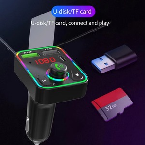 Transmisor FM para Auto BT con Carga Rápida <span class=keywords><strong>QC3</strong></span>.0 PD, Reproductor MP3 Inalámbrico, Cargadores y Adaptadores para Auto con Pantalla LED - Product Image 3