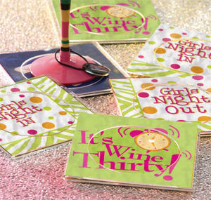 Doorzichtige Acryl Servet Houder 3Mm Dikke Onbreekbare Waterbestendige Onderzetters Voor Party <span class=keywords><strong>Cocktail</strong></span> Drankjes - Product Image 4