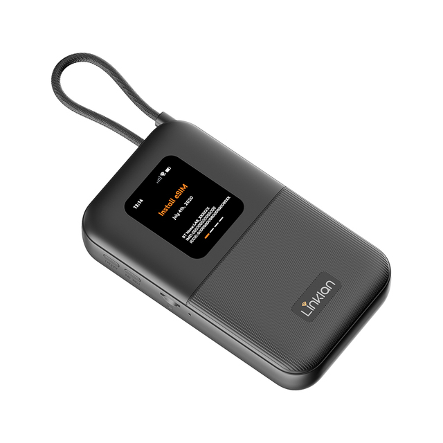 SIM-Free 4G Global Roaming Solution ESIM Mobile Hotspot With 10000mAh Power Bank 300Mbps High Speed MiFi for Travel Agency