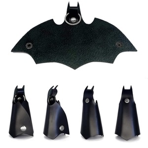 PU cuir chauve-souris forme porte-clés voiture porte-clés étui mode <span class=keywords><strong>Pop</strong></span> clés anneau porte-couverture cadeau pour hommes et femmes - Product Image 3