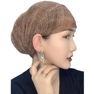 New Muslim scarf for women, women's headscarf hat made of Zhejiang silk dyed mesh fabric, eco-friendly and breathable YASEEN - Product Image 5