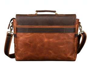 Maletín de Cuero para Contratistas, Maletín Profesional para el Trabajo, Bolsa de Mensajero para Portátil, Bolsa de Hombro para Viajes de Negocios para Hombres - Product Image 6