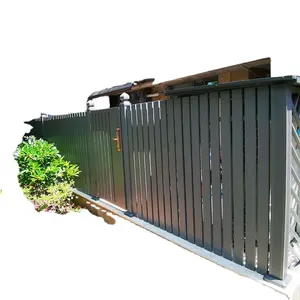 Aluminum Garden Fence Slats Trellis Gates Wholesale Composite Fence