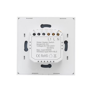 Tiêu chuẩn Châu Âu 20A công suất cao cảm ứng thông minh chuyển đổi wifi điều khiển bằng giọng nói từ xa cho máy nước nóng thông minh với phong cách Graffiti - Product Image 6