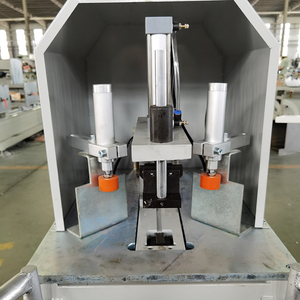 Machine de nettoyage d'angle automatique EWORLD à 3 lames en acier inoxydable, puissance 1,1 kW, tension personnalisable, facile à utiliser pour les cadres de fenêtres - Product Image 2