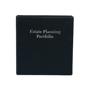 Porte-documents A4 en <span class=keywords><strong>cuir</strong></span> à 3 anneaux avec logo personnalisé pour la planification des affaires et du patrimoine, <span class=keywords><strong>organisateur</strong></span> de documents pour fournitures de <span class=keywords><strong>bureau</strong></span> et juridiques - Product Image 5