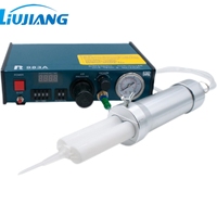 LiuJiang 983A distributeur de colle automatique pâte à souder contrôleur de liquide compte-gouttes Machine de pulvérisation de colle à main AB distributeur de colle