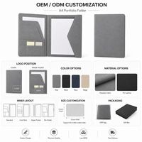 Porte-documents en tissu personnalisé, organiseur de documents, porte-bloc-notes, multi-poches, pour bureau, OEM, ODM, vente en gros, usine
