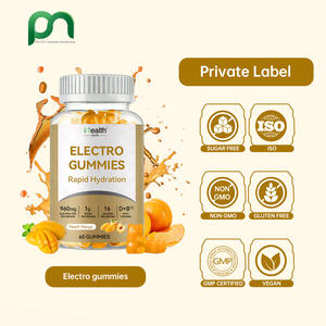 Sugar Free Electrolyte Gummy Candy Private Label Adult <b>Pre</b> <b>Workout</b> <b>Supplement</b> Energy Drinks - Product Image 5