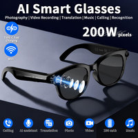 Lunettes Intelligentes M01 avec Réduction de Bruit ENC, Appel Bluetooth, Enregistrement Vidéo, Traduction IA - Nouveau Design, Lunettes Intelligentes Sans Fil