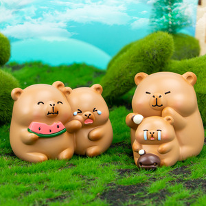 ชุดฟิกเกอร์เรซิ่น Yu Mo Craft Silly Pig Blind Box 6 ชิ้น สำหรับเป็นของขวัญสำหรับเด็กผู้หญิง - Product Image 4
