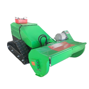 Industrial 4-stroke Hybrid <b>Grass</b> <b>Cutting</b> <b>Machine</b> 800mm Multi-functional Wireless Remote Control Lawn Flail Mower - Product Image 2